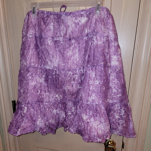 NWT WP18 Talbots purple Skirt Lined womens plus sz 18 - Picture 6 of 9